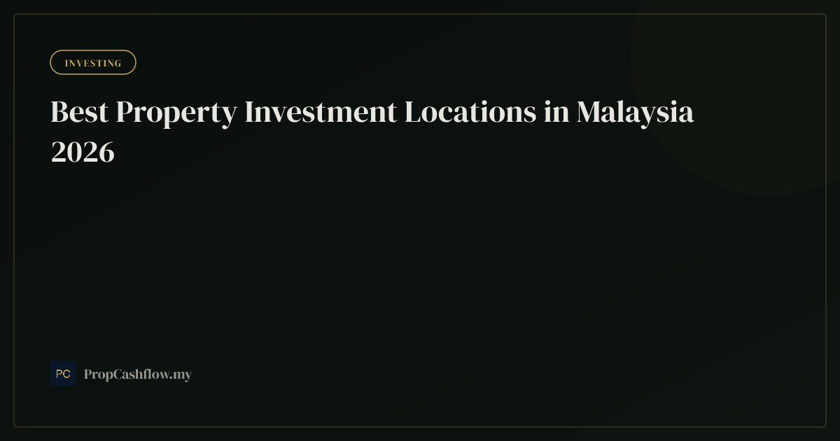 Best Property Investment Locations in Malaysia 2026