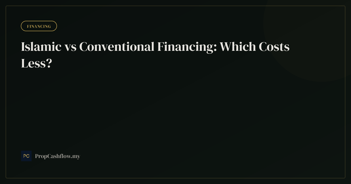 Islamic vs Conventional Financing: Which Costs Less?
